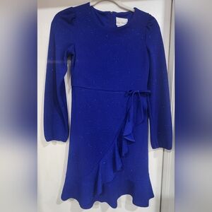 Rare Editions, blue, girls dress